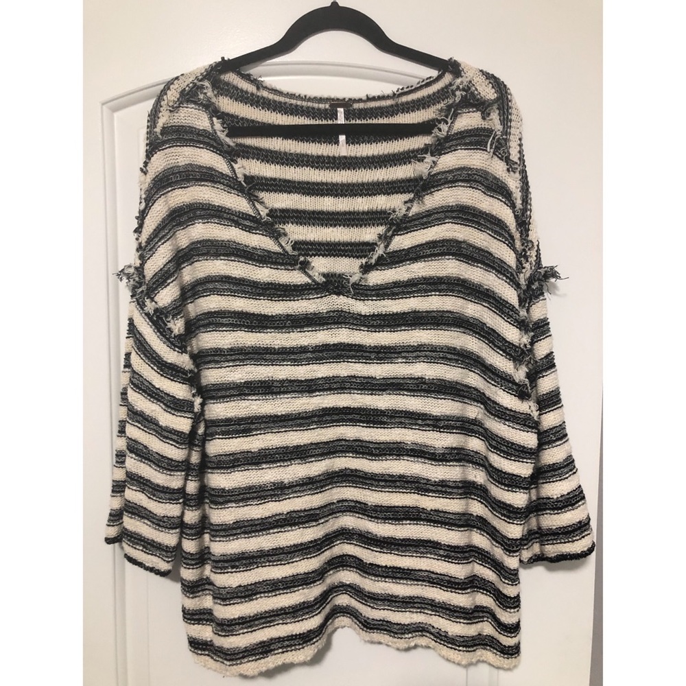 Free People Sweater with fringe